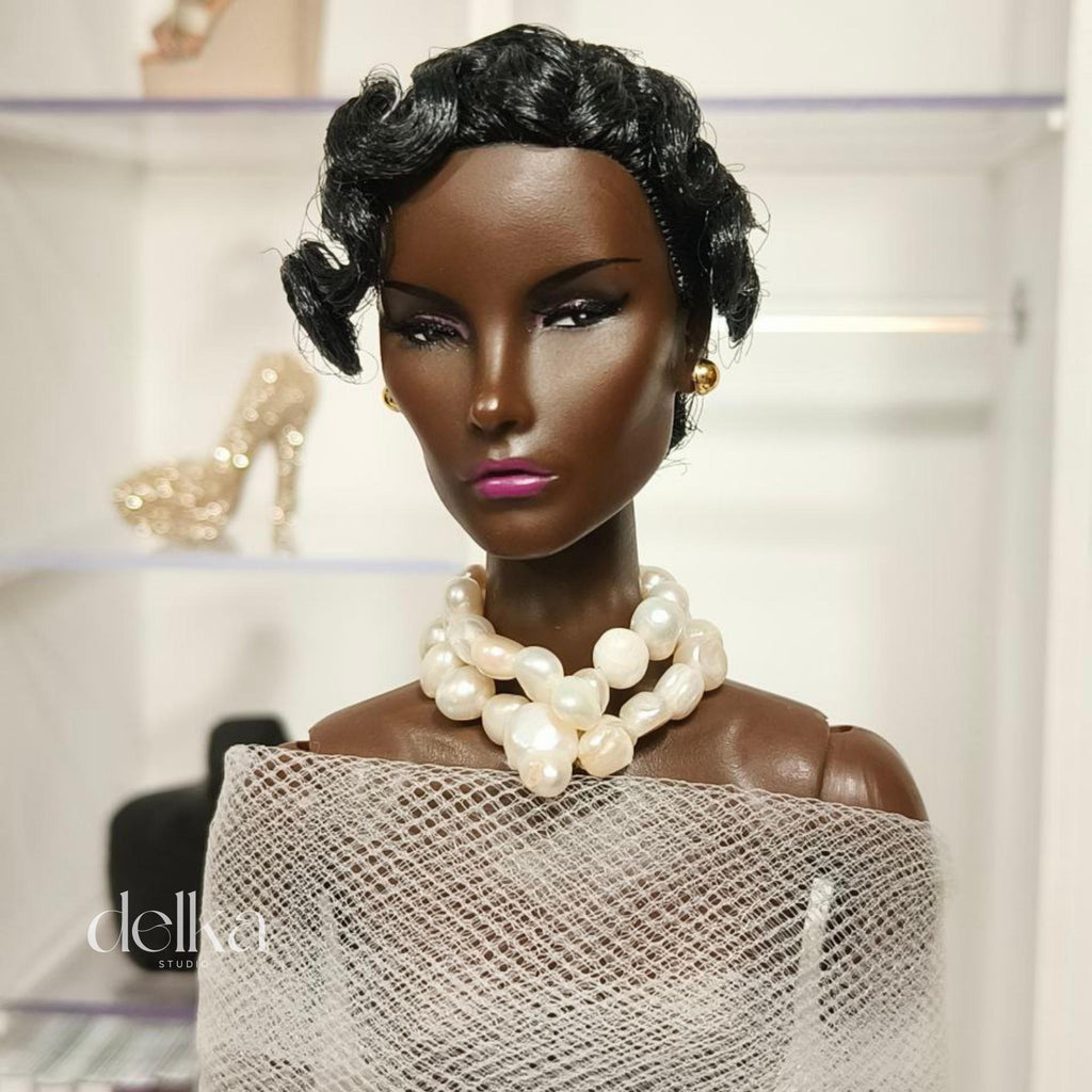 Pearl Choker: 1/6 Scale Doll Accessory for Fashion Royalty Dolls