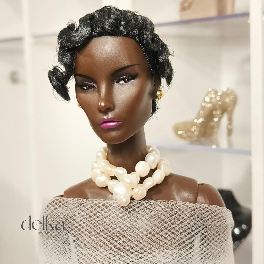 Pearl Choker: 1/6 Scale Doll Accessory for Fashion Royalty Dolls