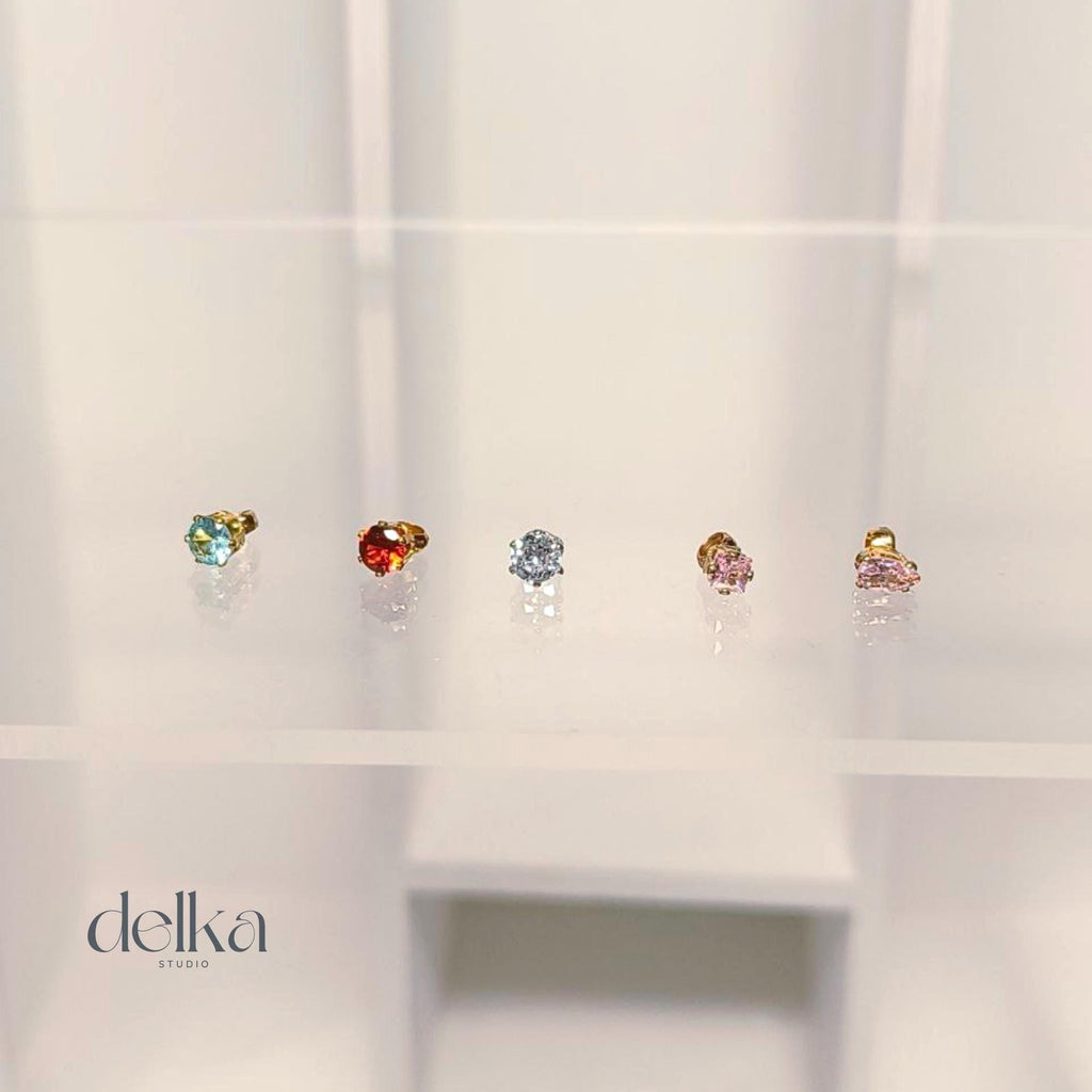 Miniature Gemstone Ring for Fashion Royalty Dolls, 1/6 Scale