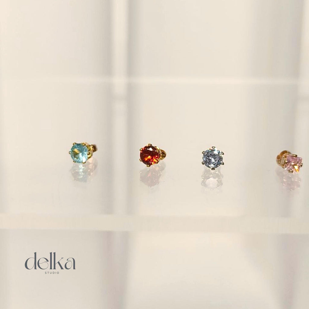 Miniature Gemstone Ring for Fashion Royalty Dolls, 1/6 Scale