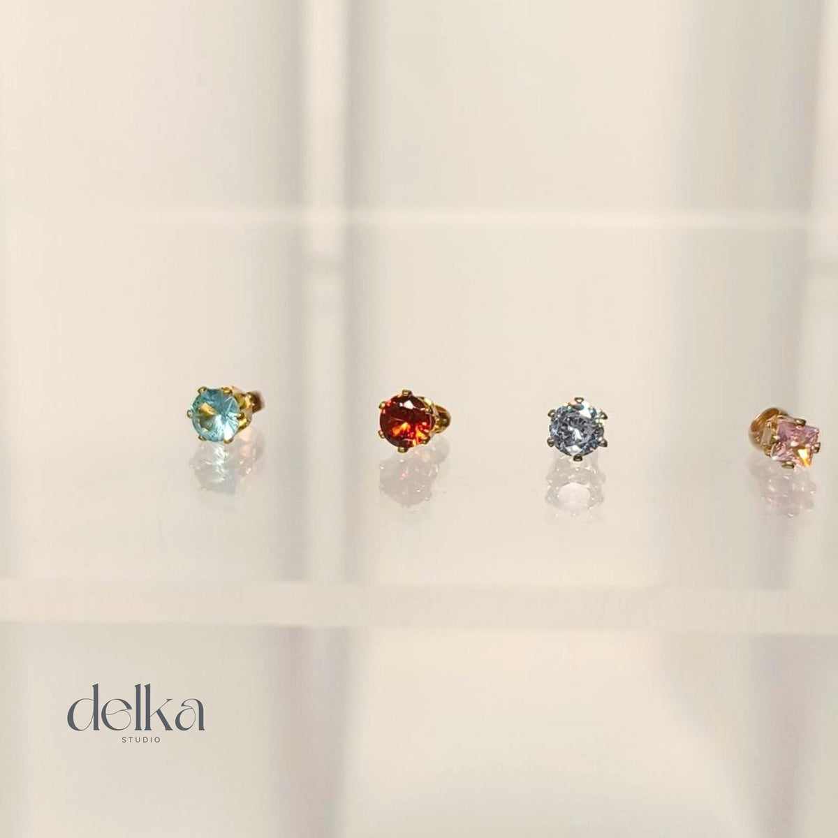 Miniature Gemstone Ring for Fashion Royalty Dolls, 1/6 Scale