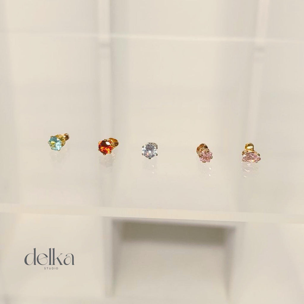 Miniature Gemstone Ring for Fashion Royalty Dolls, 1/6 Scale