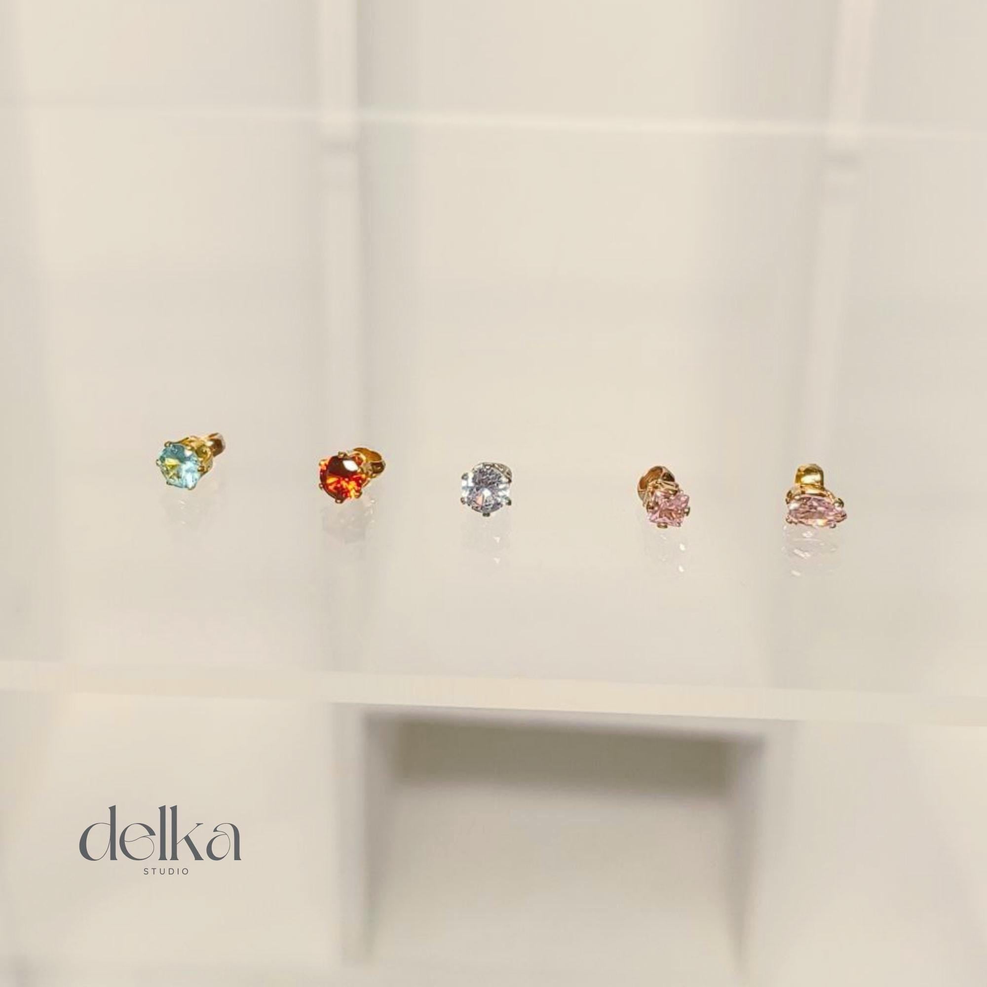 Miniature Gemstone Ring for Fashion Royalty Dolls, 1/6 Scale