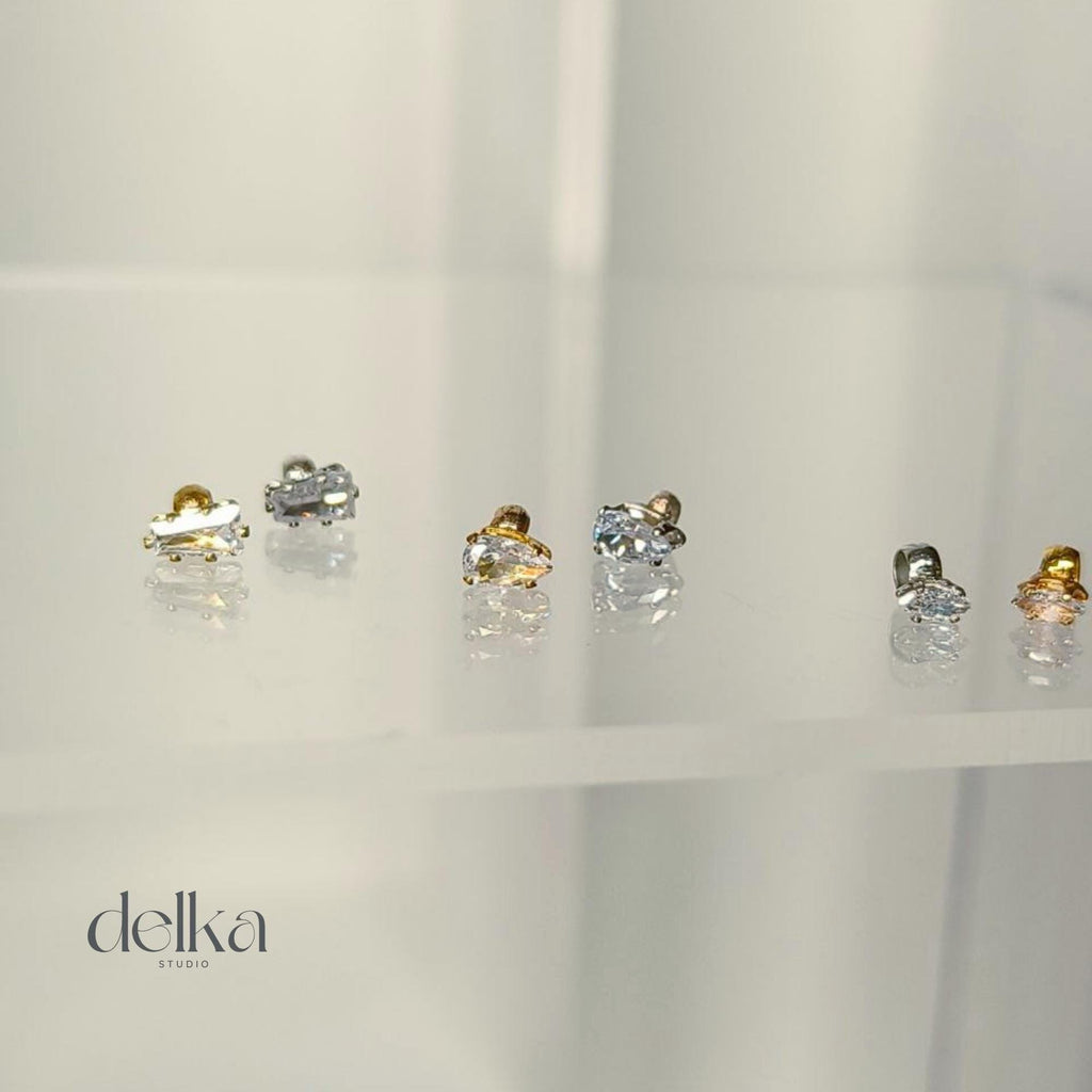 Rhinestone Rings for Fashion Royalty Dolls, 1:6 Scale, Pack of 2