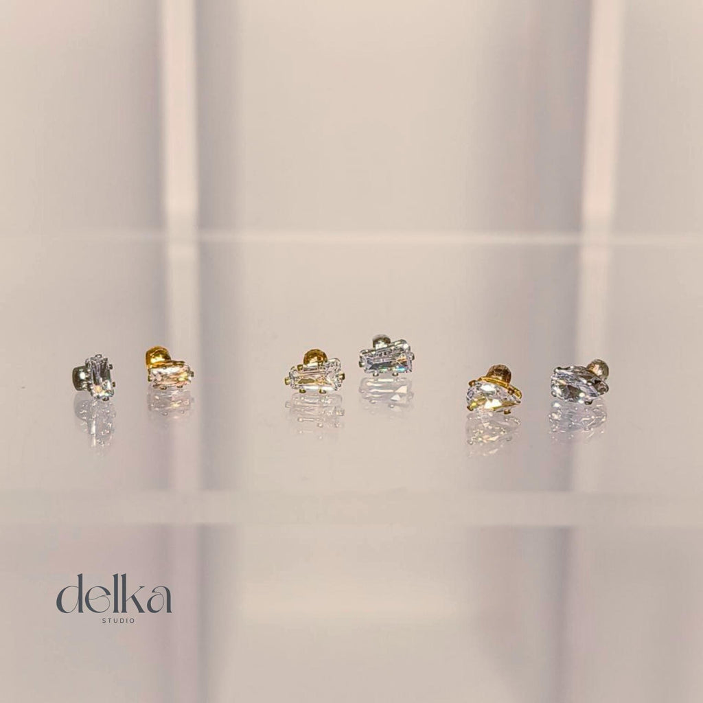 Rhinestone Rings for Fashion Royalty Dolls, 1:6 Scale, Pack of 2