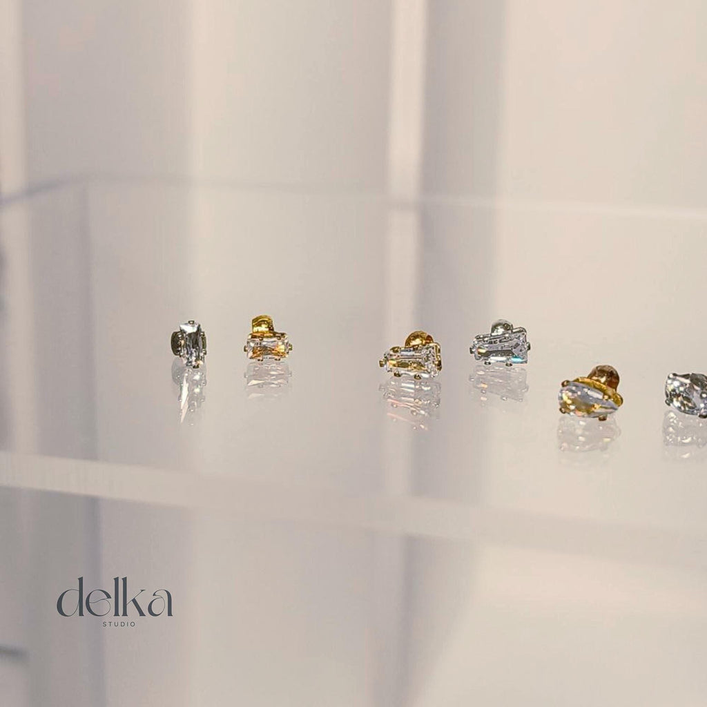 Rhinestone Rings for Fashion Royalty Dolls, 1:6 Scale, Pack of 2