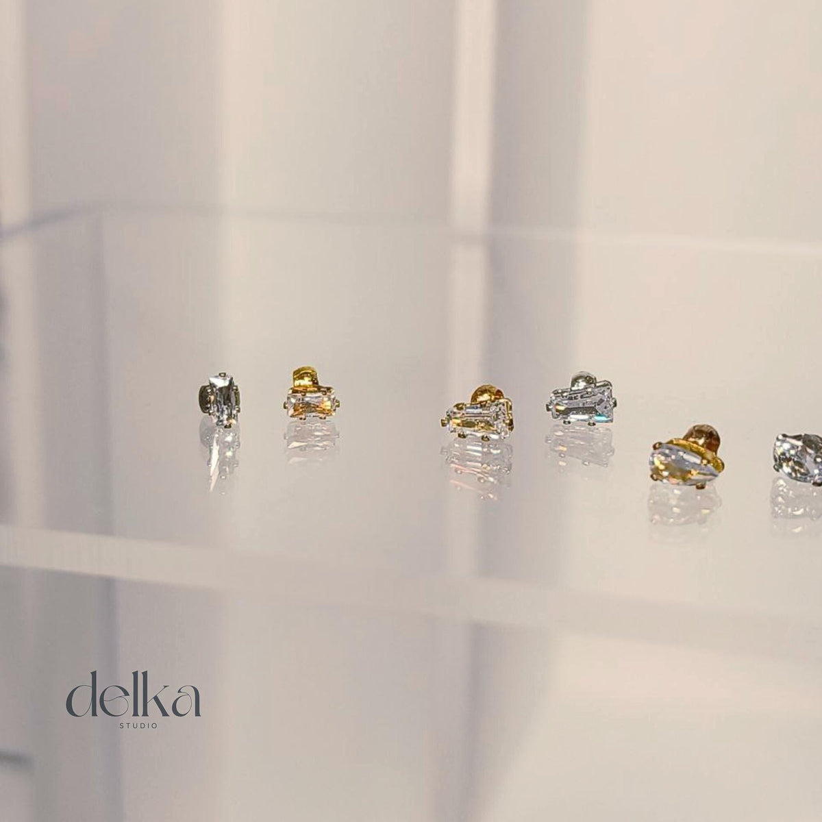Rhinestone Rings for Fashion Royalty Dolls, 1:6 Scale, Pack of 2