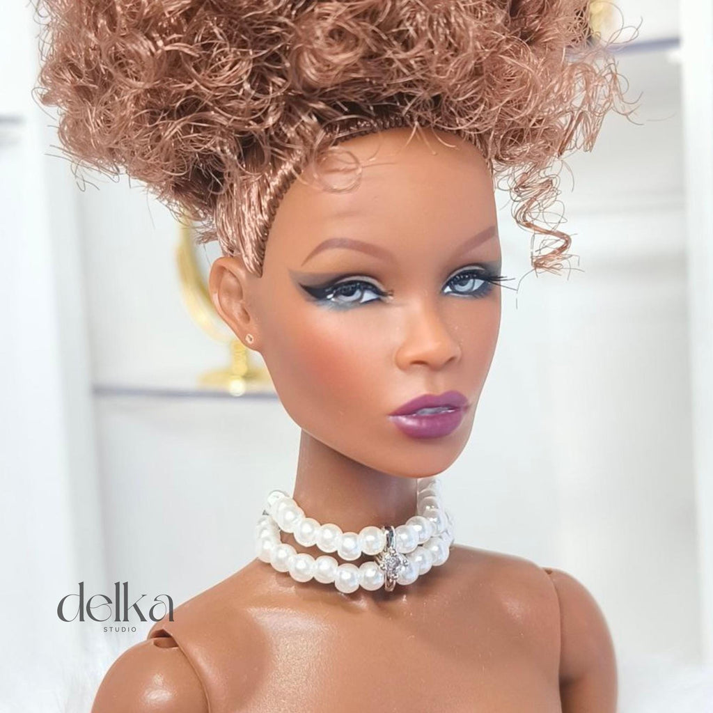 Pearl Choker Necklace for 1/6 Scale Fashion Dolls