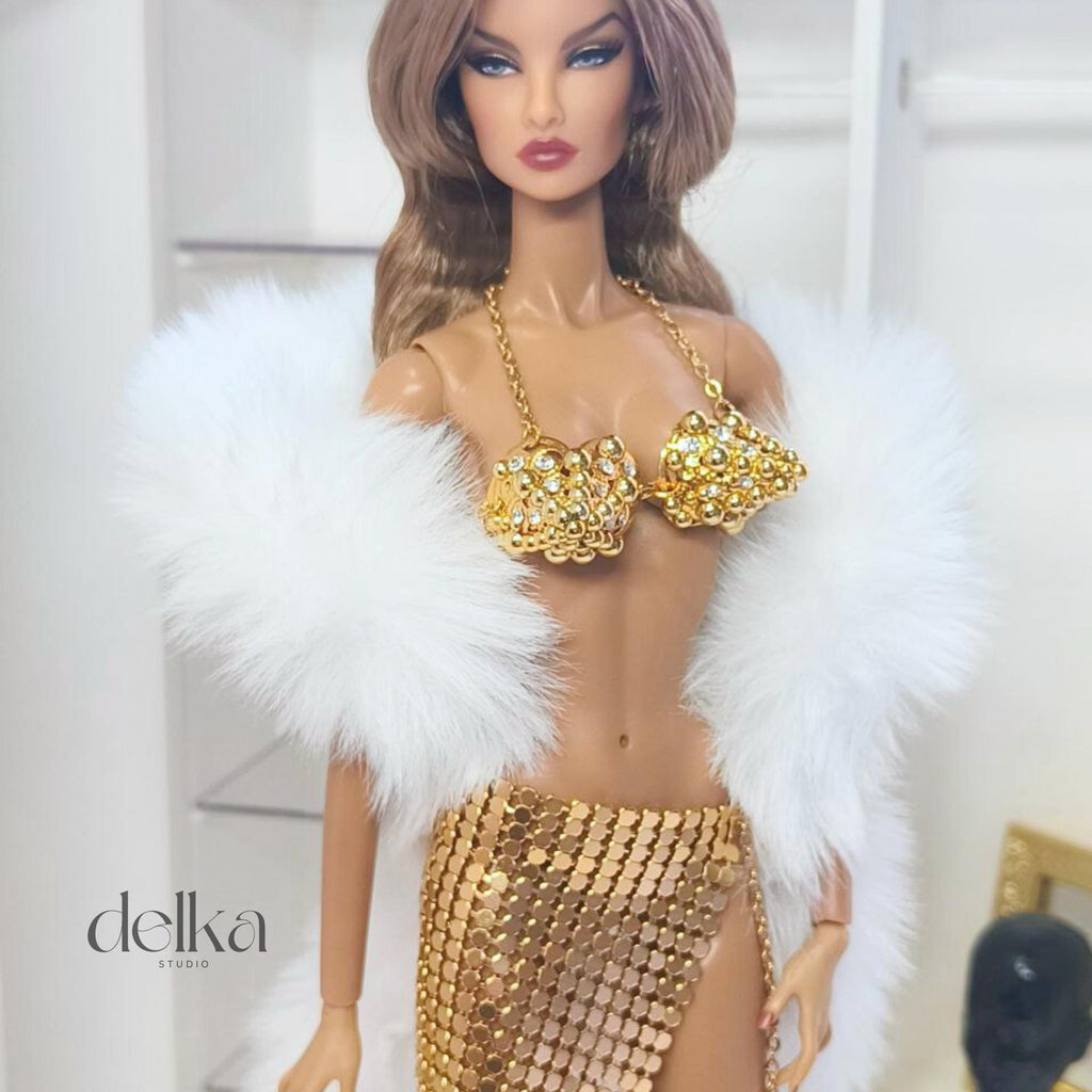 80s Metallic Cone Top, 12" Fashion Dolls, Poppy Parker, Fashion Royalty