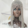 Metallic Silver Wig, 12 inch, for Fashion Royalty Dolls