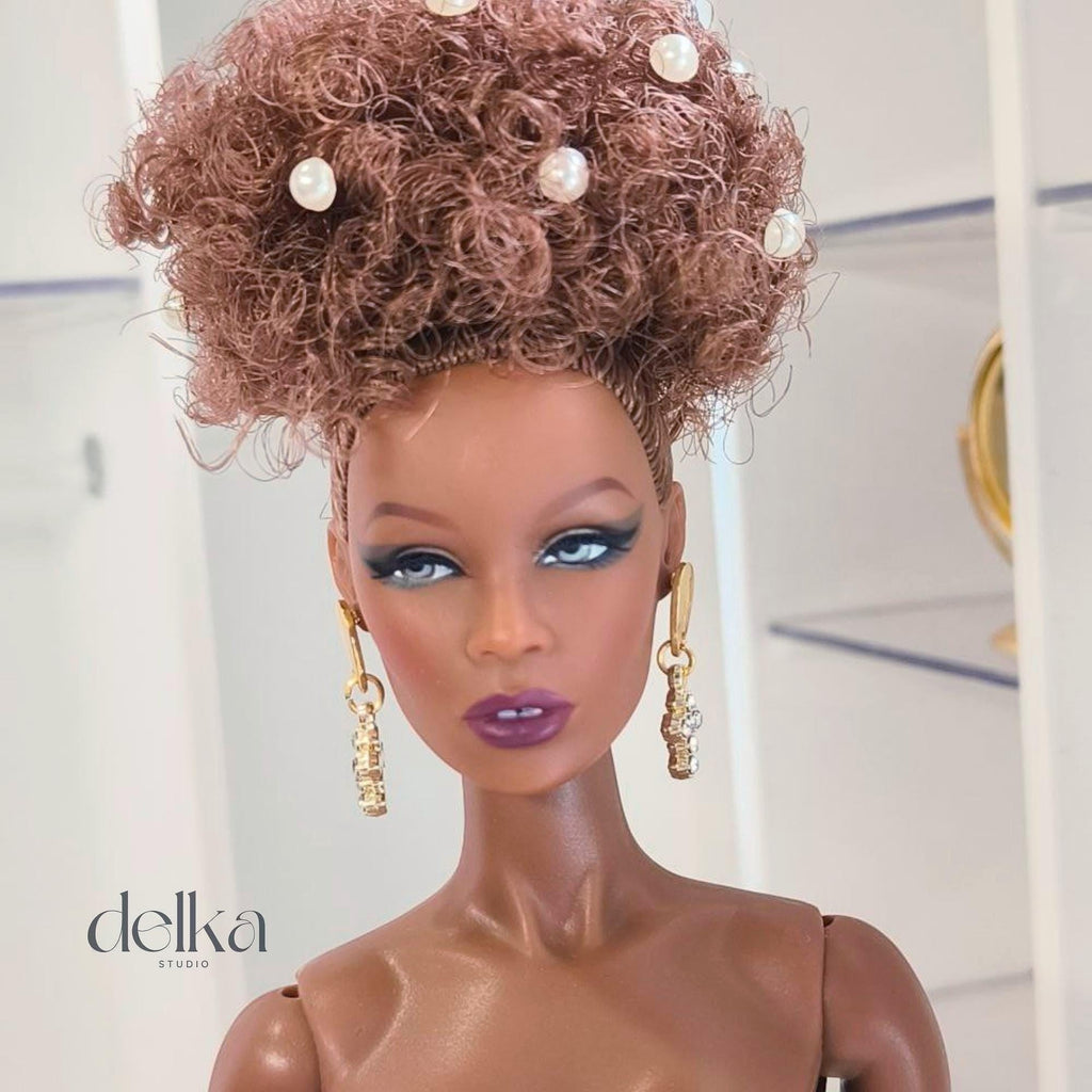 Jewel Earrings for Fashion Royalty Dolls, 1:6 Scale
