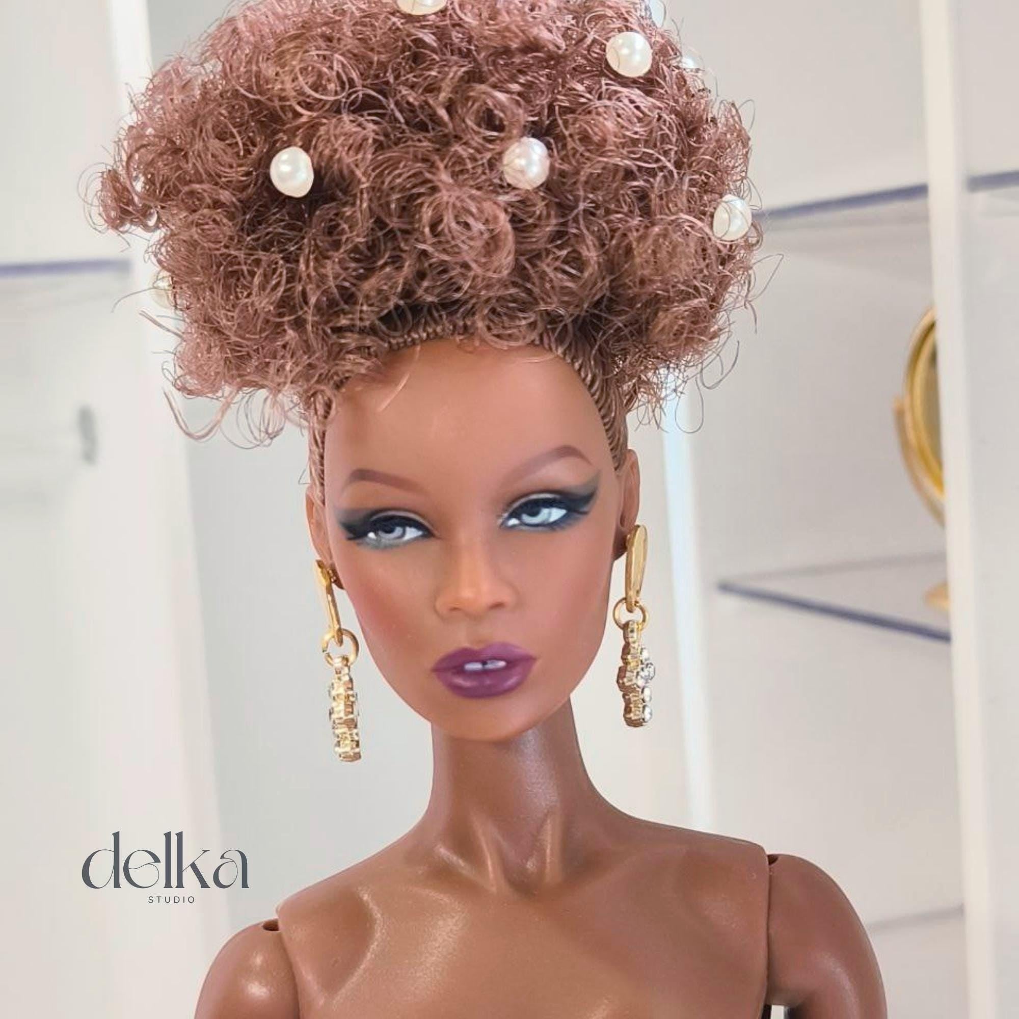 Jewel Earrings for Fashion Royalty Dolls, 1:6 Scale