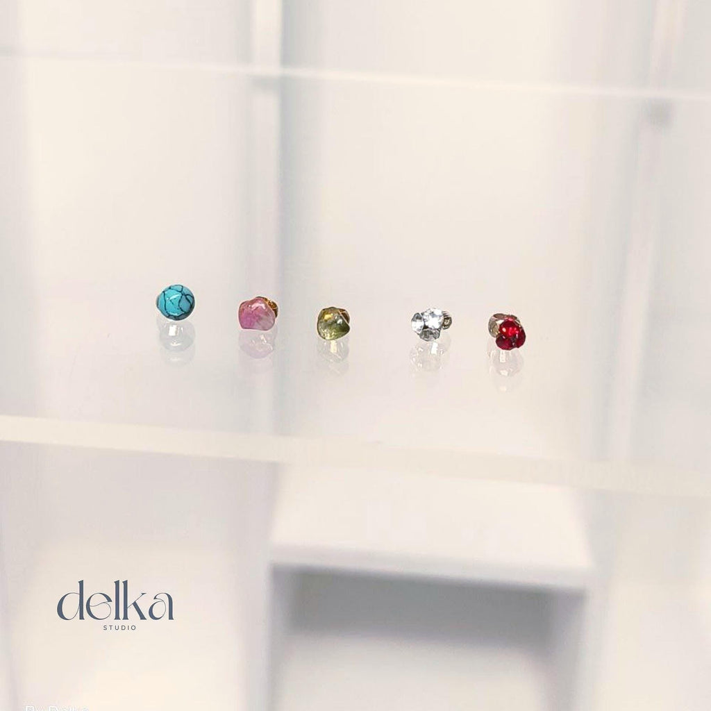 Handmade Gemstone Ring for 1/6 Scale Dolls