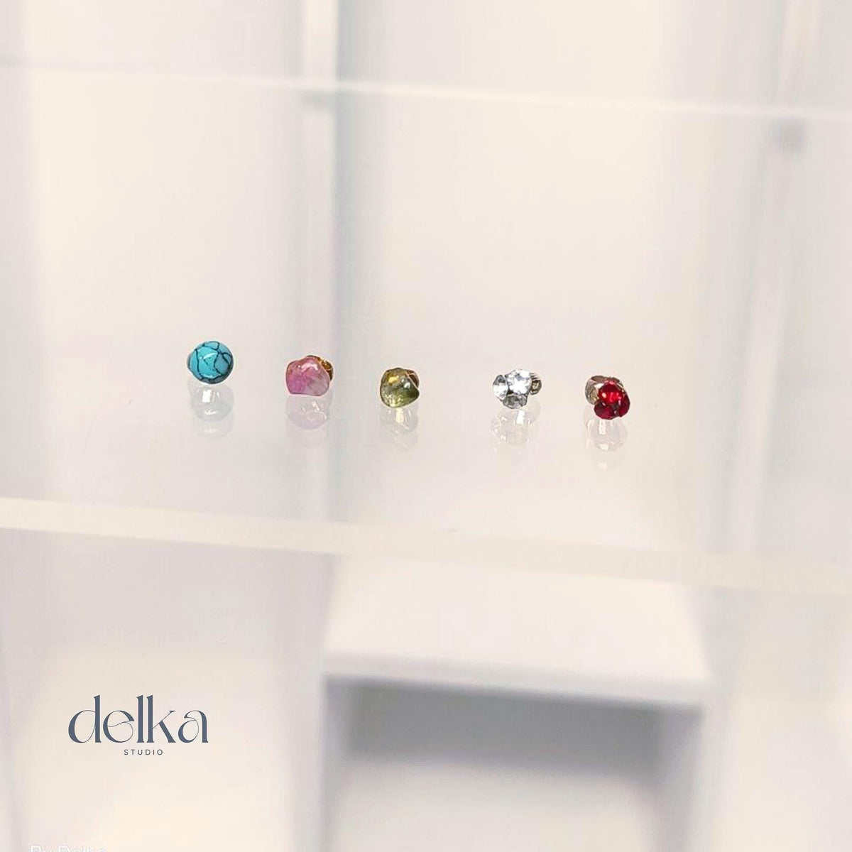 Handmade Gemstone Ring for 1/6 Scale Dolls