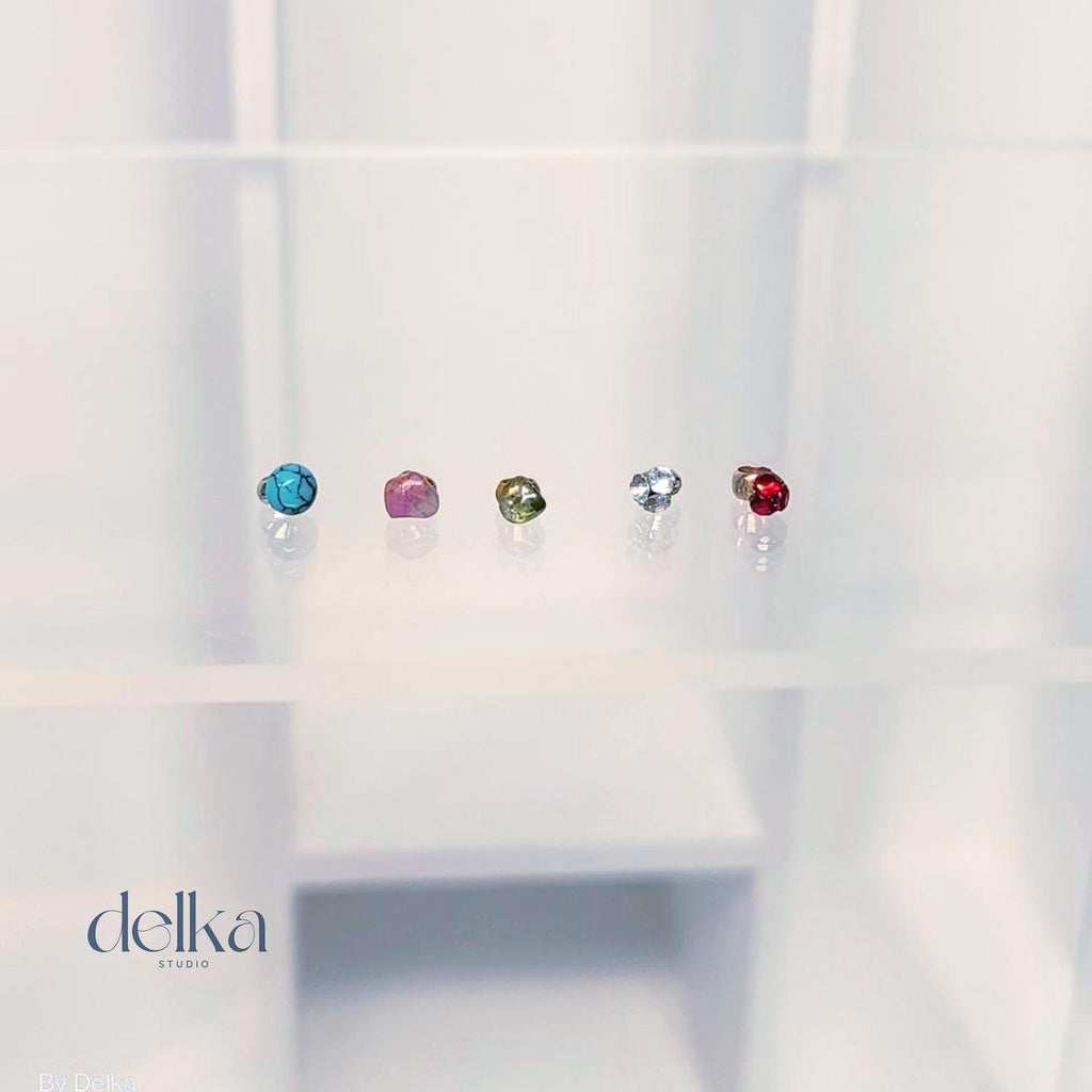 Handmade Gemstone Ring for 1/6 Scale Dolls