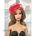 Fascinator 12 inch vintage-style headdress for fashion dolls
