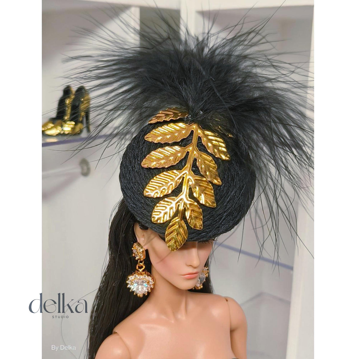 Vintage Doll Headpiece: Fashion Royalty, Barbie, 1/6 Scale