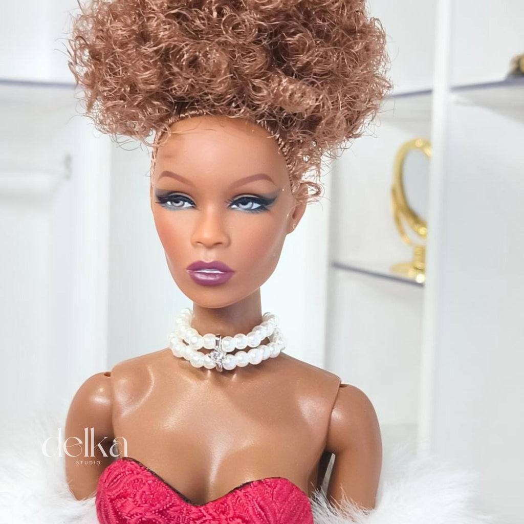 Pearl Choker Necklace for 1/6 Scale Fashion Dolls