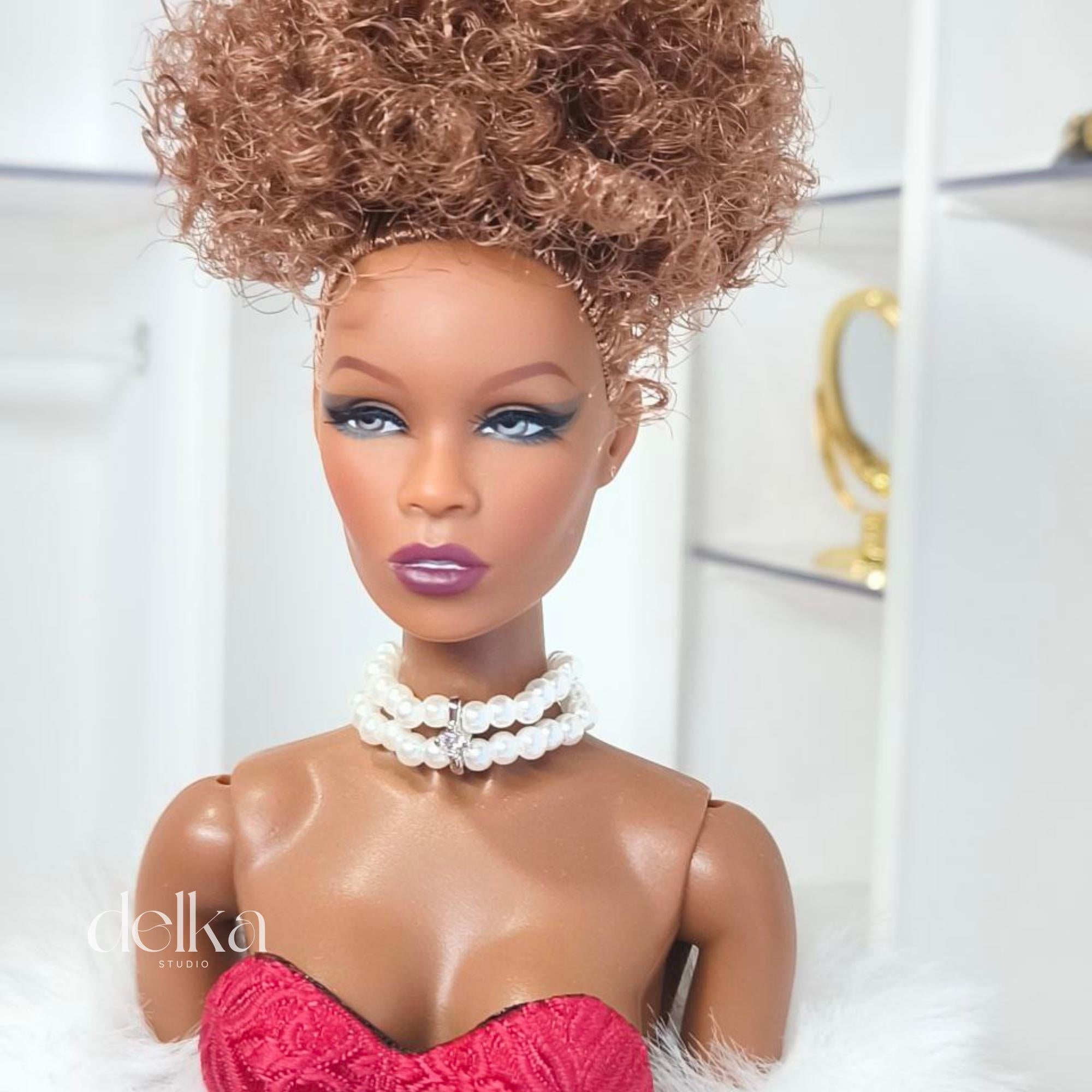 Pearl Choker Necklace for 1/6 Scale Fashion Dolls
