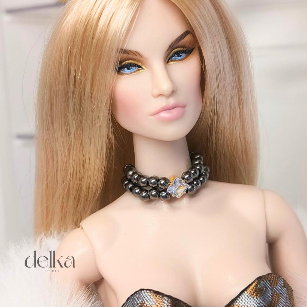 Pearl Choker Necklace for 1/6 Scale Fashion Dolls