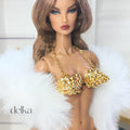 80s Metallic Cone Top, 12" Fashion Dolls, Poppy Parker, Fashion Royalty