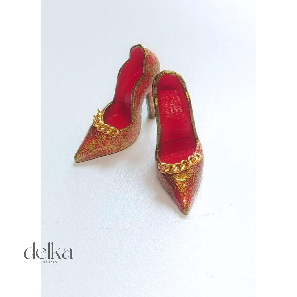 12 inch Stiletto Heels for Fashion Royalty Doll, 1/6 Scale shoes for dolls