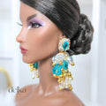 Jewel Earrings for Fashion Royalty Dolls: 1/6 Scale Collector Jewelry