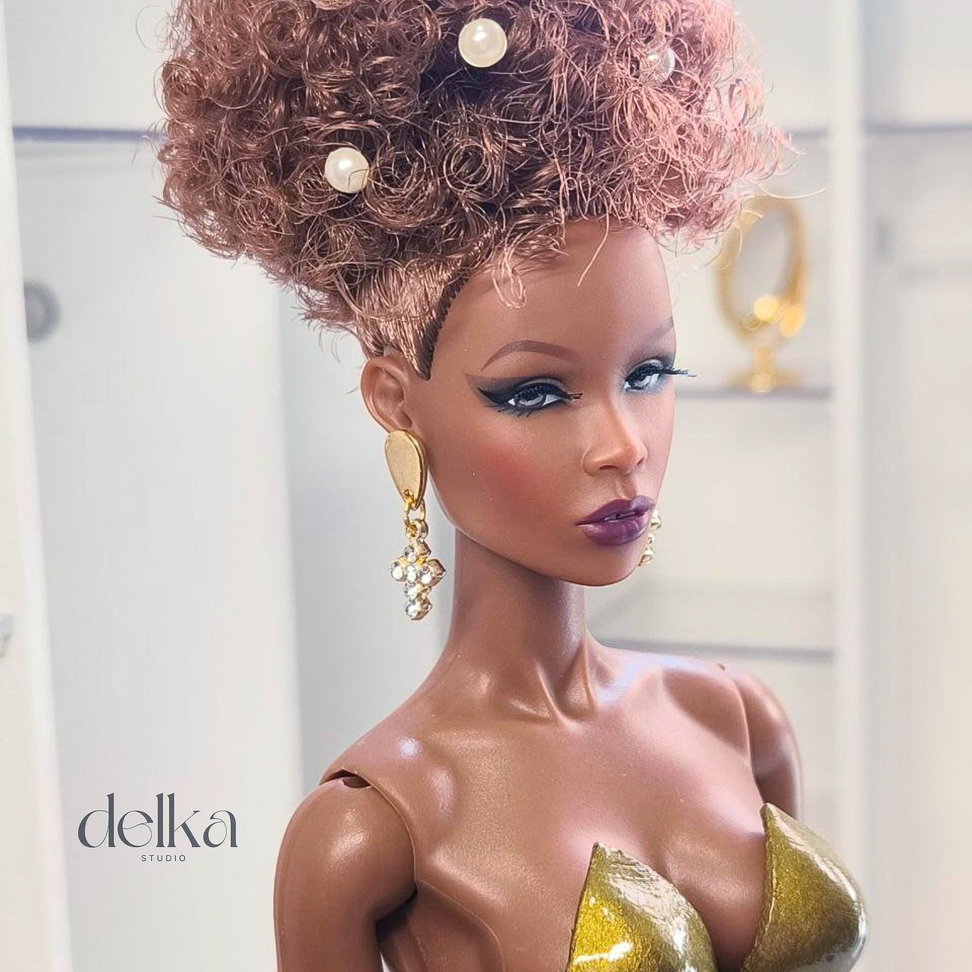 Jewel Earrings for Fashion Royalty Dolls, 1:6 Scale