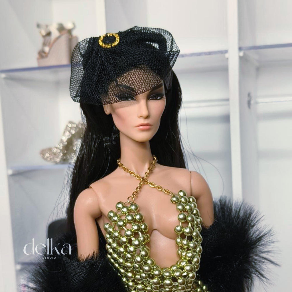 Vintage Doll Headpiece: Fashion Royalty, Poppy Parker, 1/6 Scale