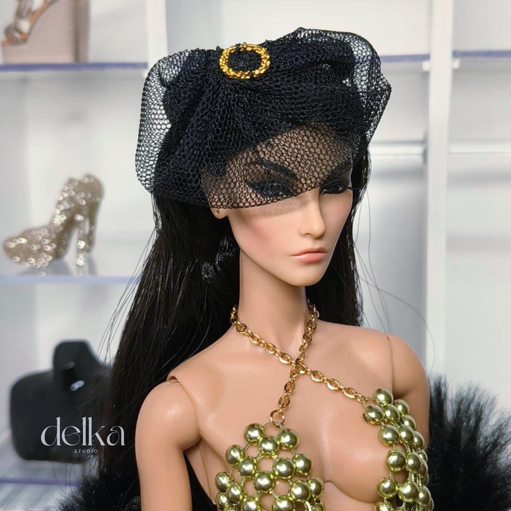 Vintage Doll Headpiece: Fashion Royalty, Poppy Parker, 1/6 Scale