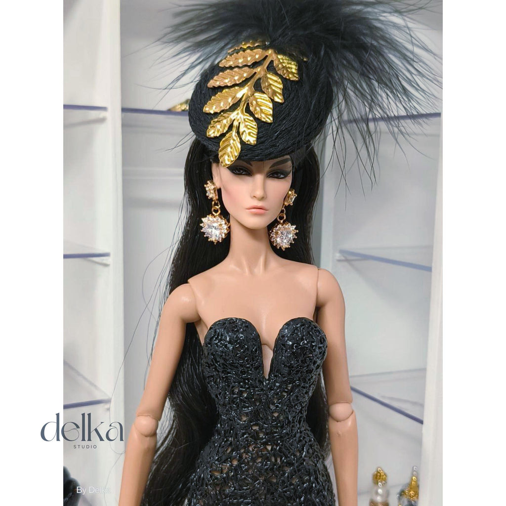 Vintage Doll Headpiece: Fashion Royalty, Barbie, 1/6 Scale