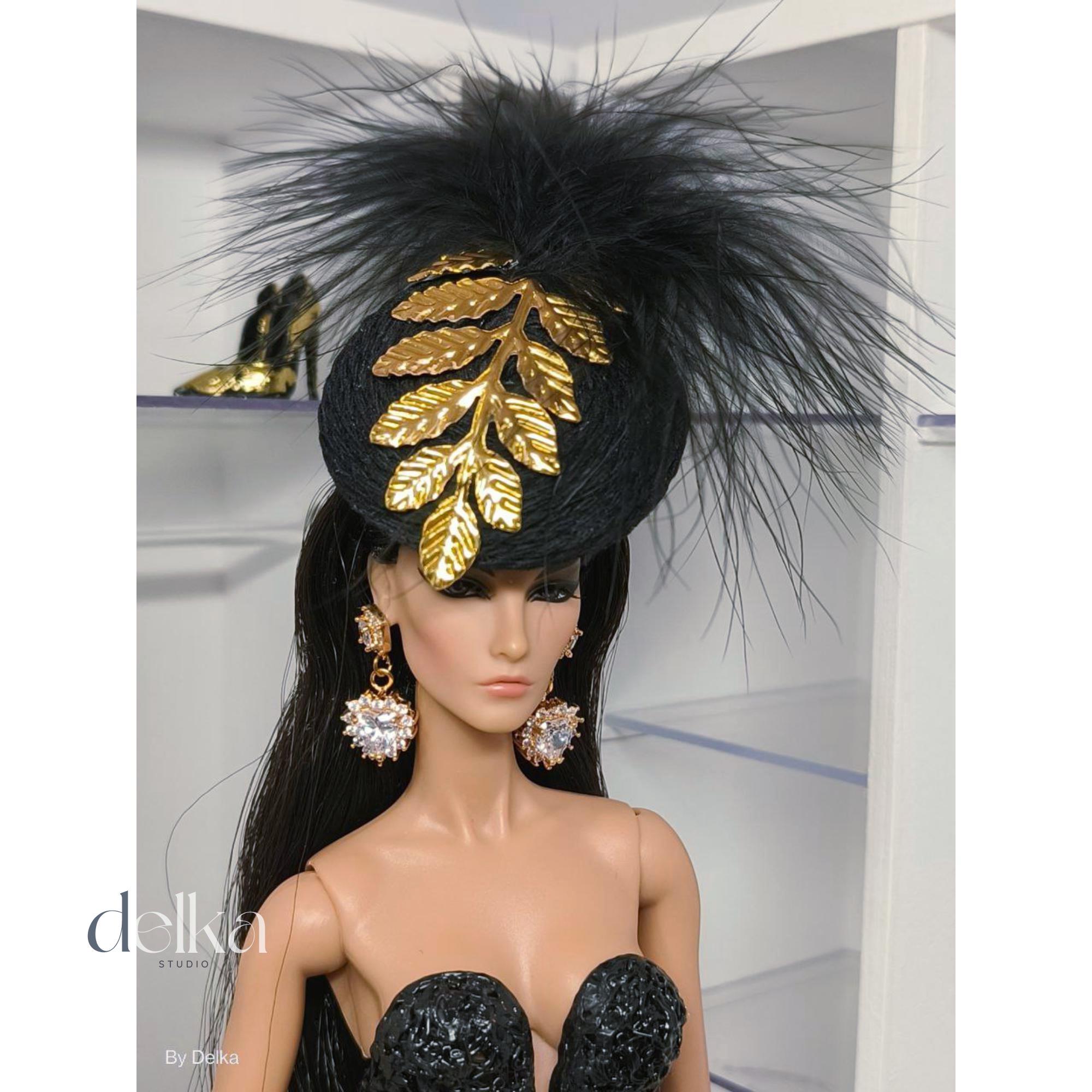 Vintage Doll Headpiece: Fashion Royalty, Barbie, 1/6 Scale