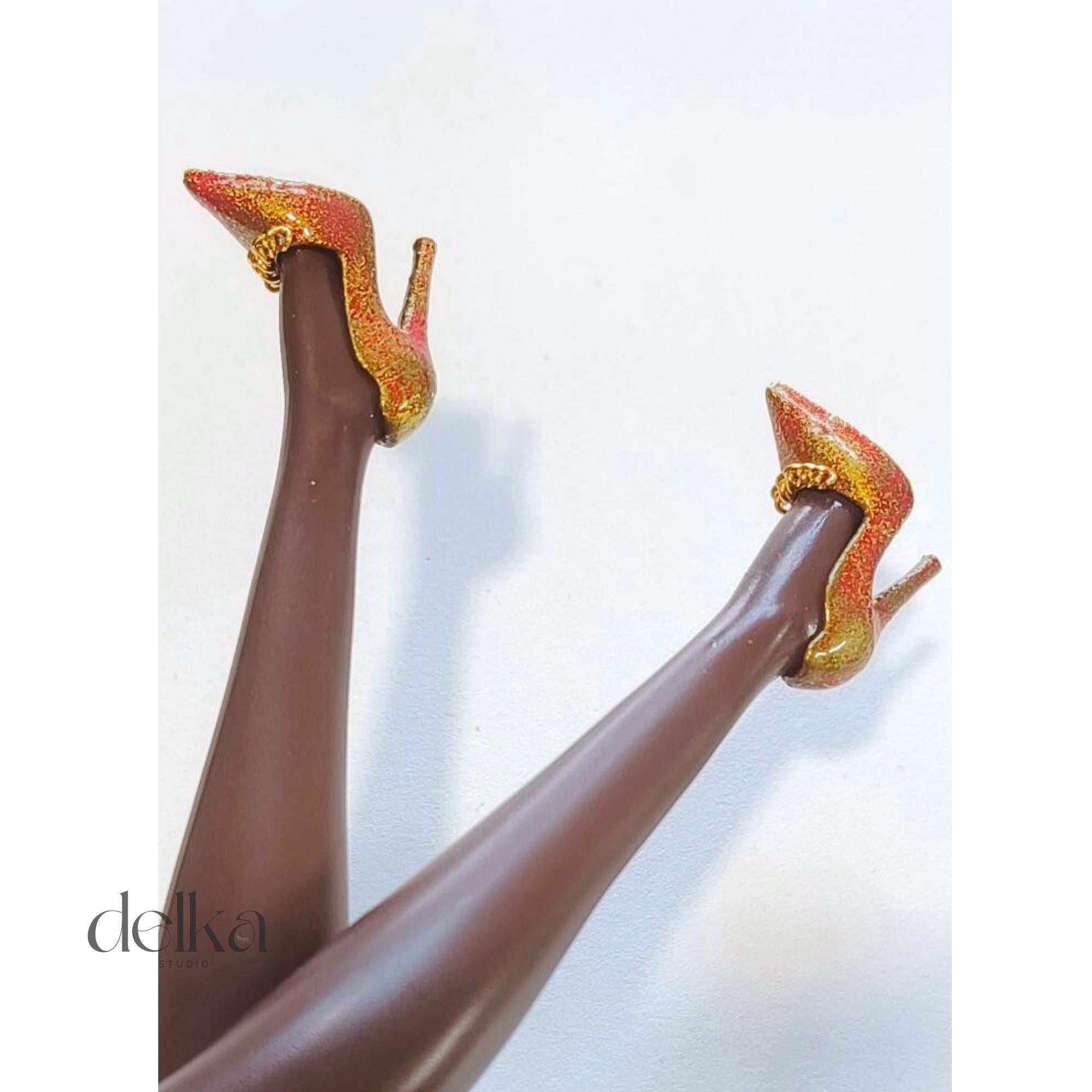 12 inch Stiletto Heels for Fashion Royalty Doll, 1/6 Scale shoes for dolls