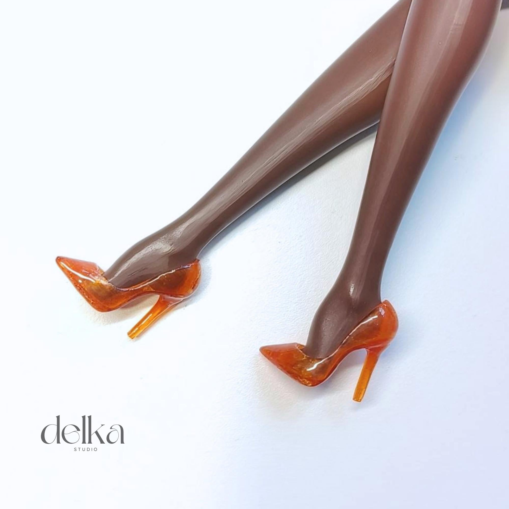 12 inch Stiletto Heels for Fashion Doll, 1/6 Scale shoes for dolls