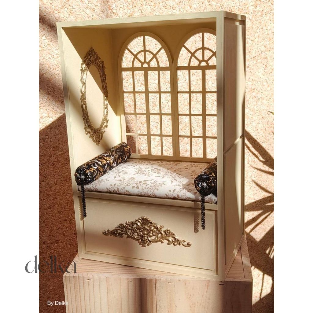 Roombox For Diorama For 1/6 Scale Fashion Dolls
