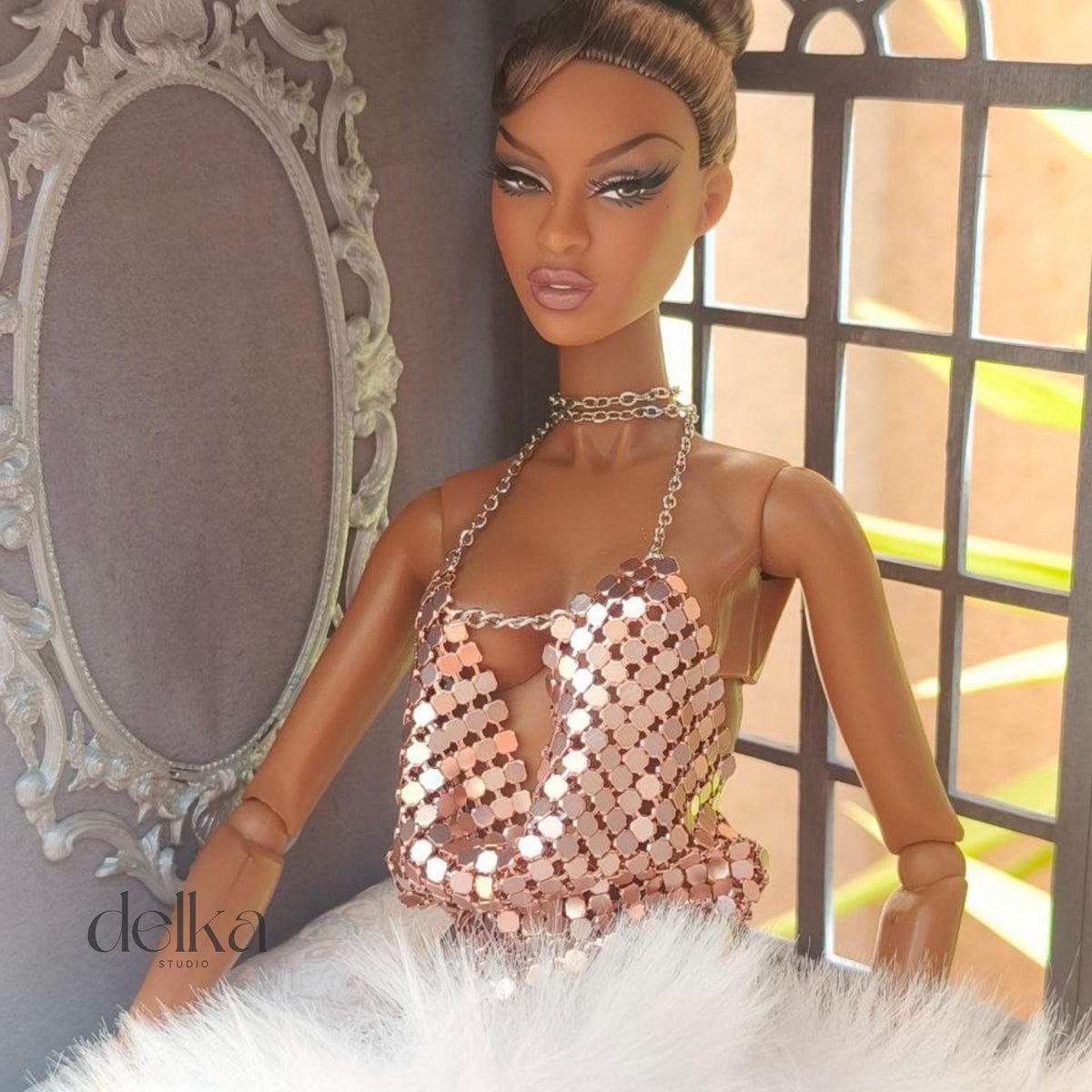 Roombox For Diorama For 1/6 Scale Fashion Dolls