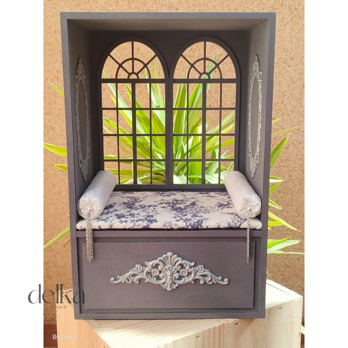 Roombox For Diorama For 1/6 Scale Fashion Dolls