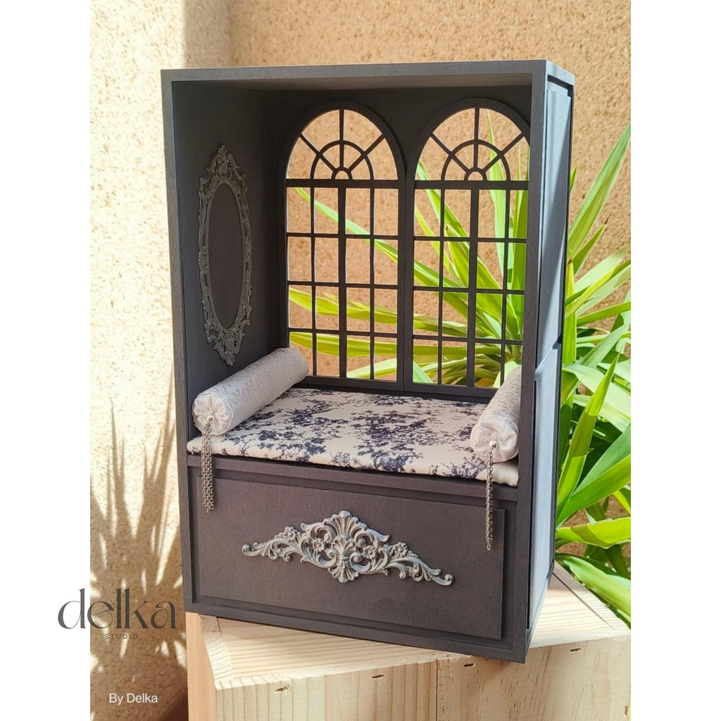 Roombox For Diorama For 1/6 Scale Fashion Dolls