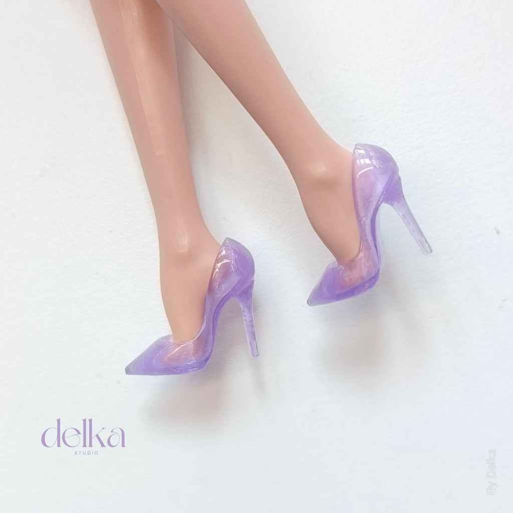 12 inch Stiletto Heels for Fashion Doll, 1/6 Scale shoes for dolls