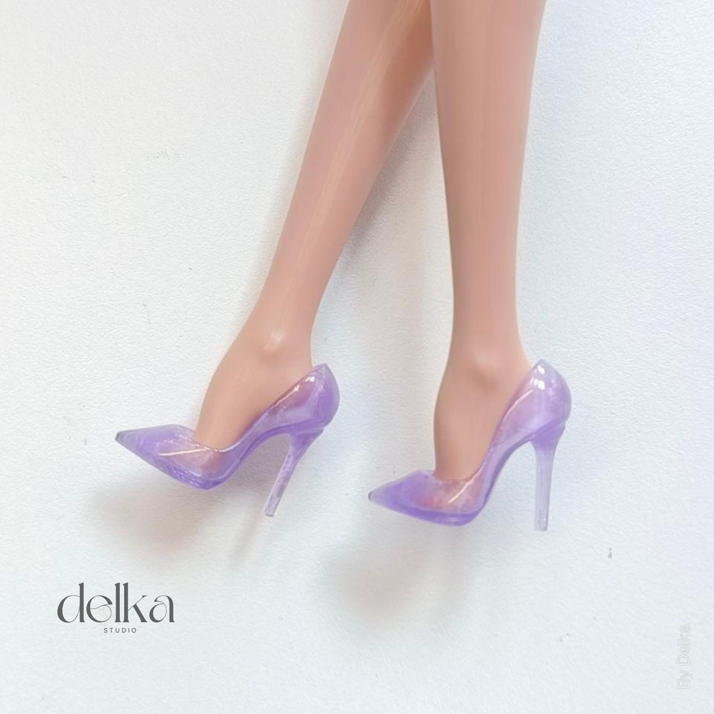 12 inch Stiletto Heels for Fashion Doll, 1/6 Scale shoes for dolls