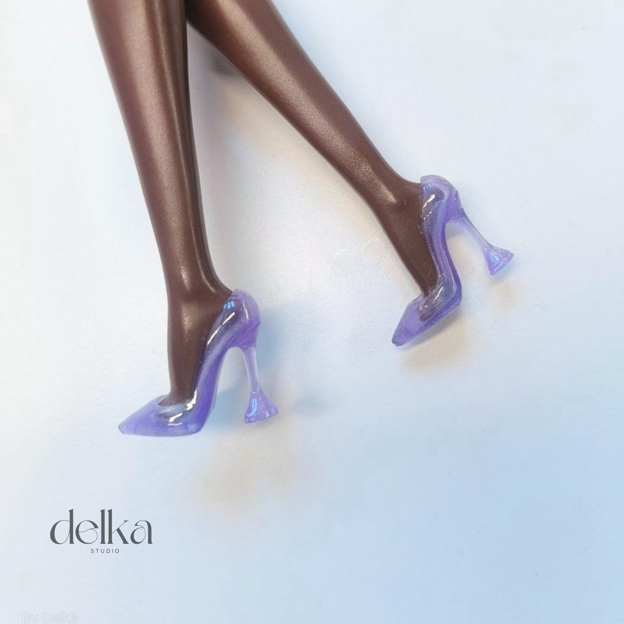 12 inch Stiletto Heels for Fashion Doll, 1/6 Scale shoes for dolls