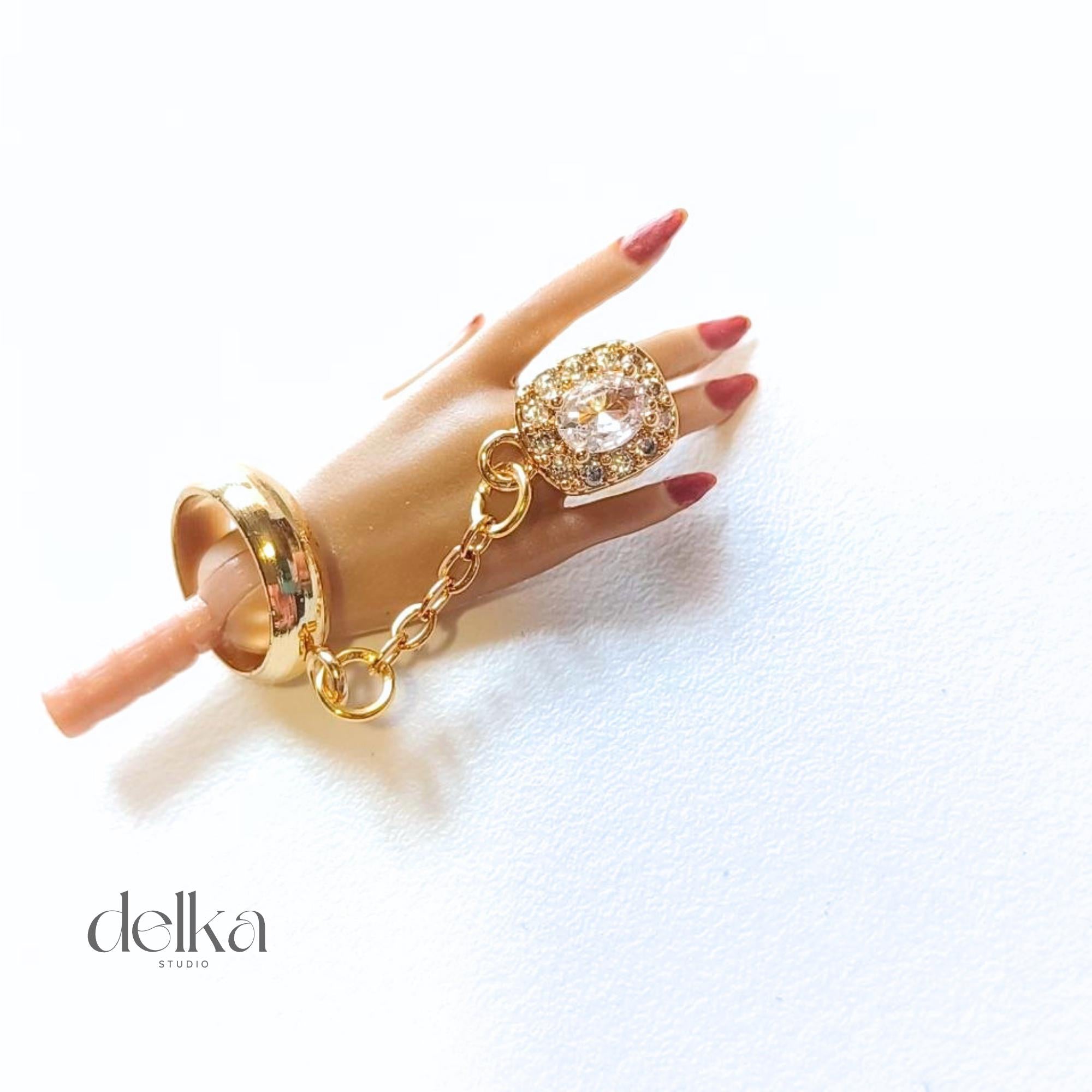 Fashion Doll Ring Bracelet, 1/6 Scale Fashion Royalty Accessories