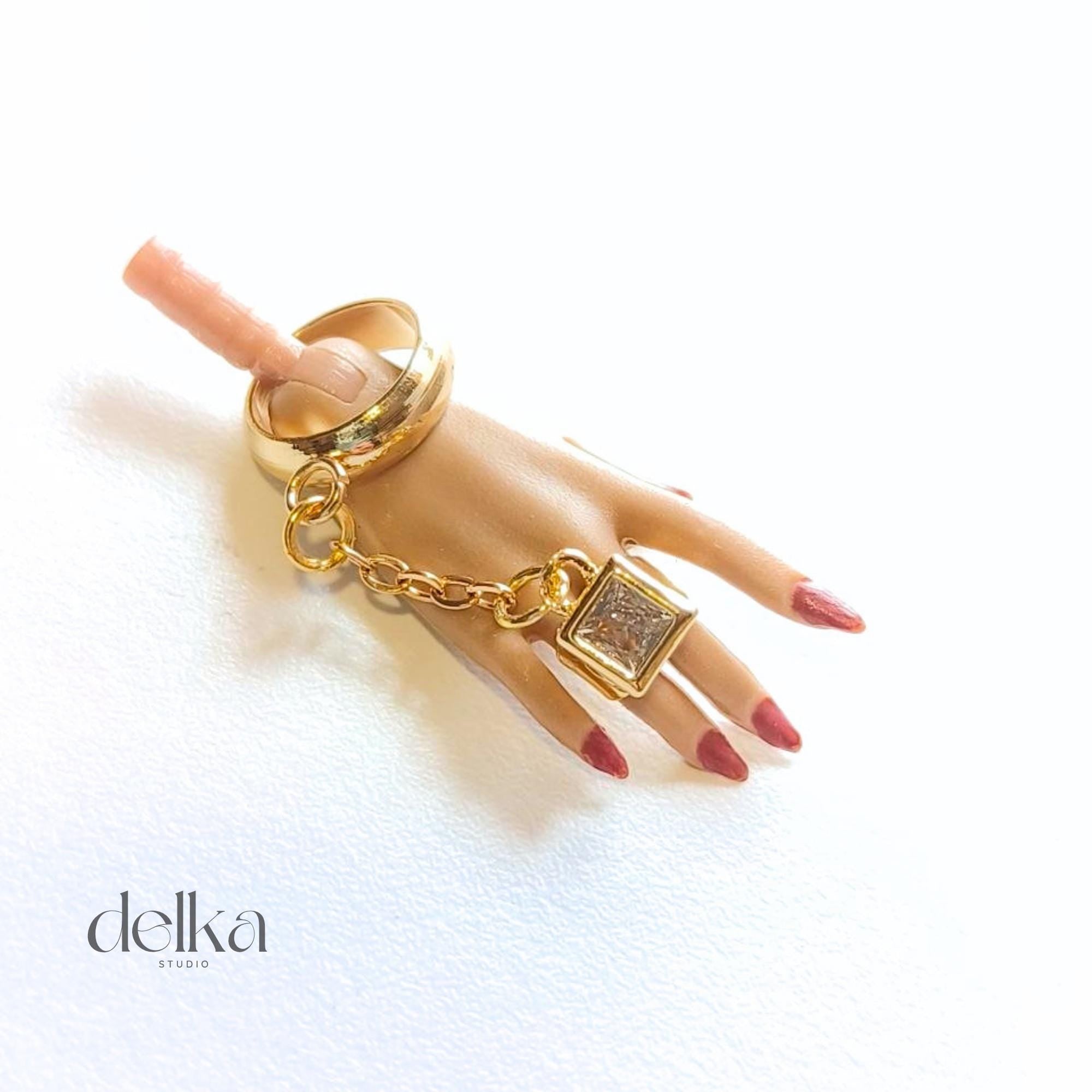 Fashion Doll Ring Bracelet, 1/6 Scale Fashion Royalty Accessories