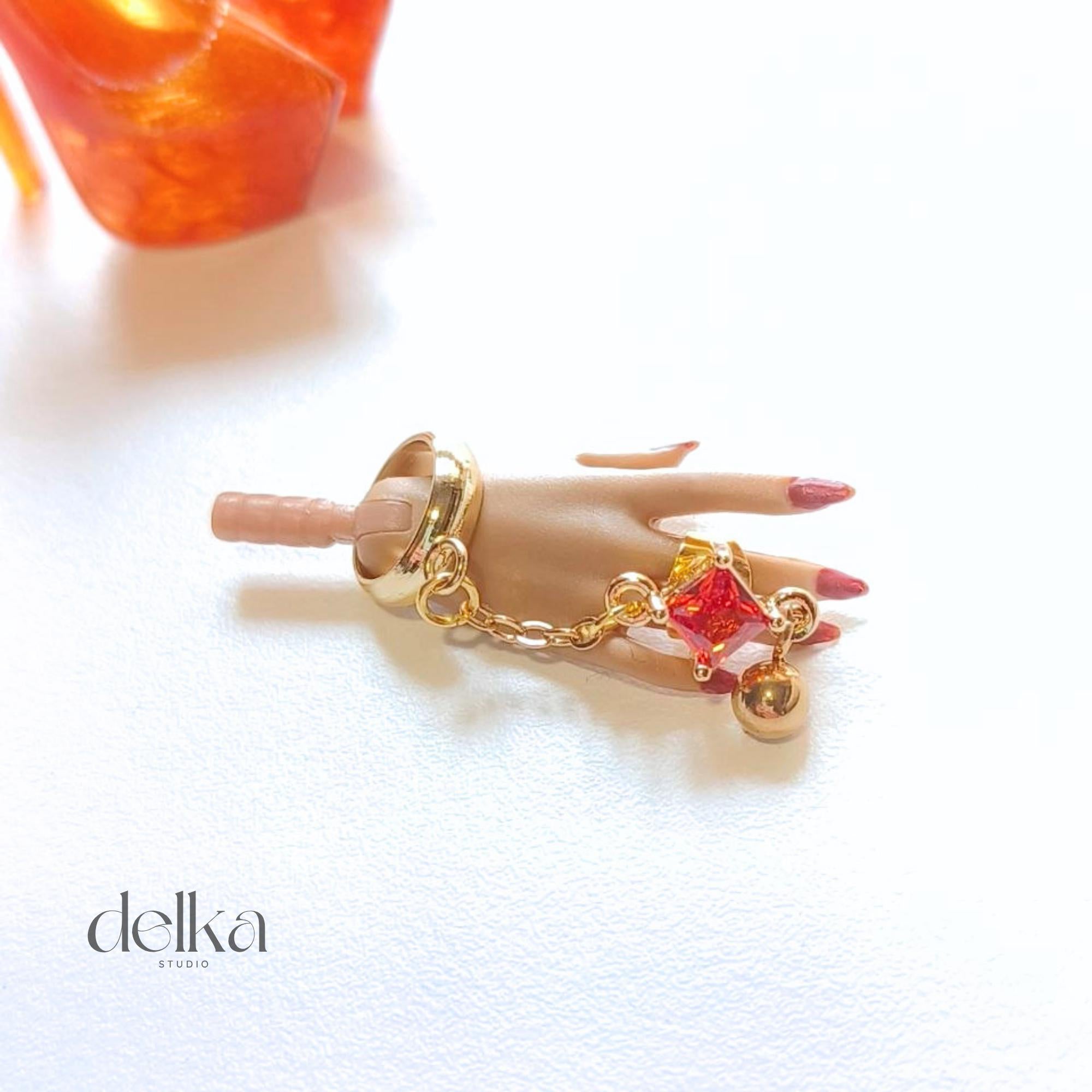 Fashion Doll Ring Bracelet, 1/6 Scale Fashion Royalty Accessories
