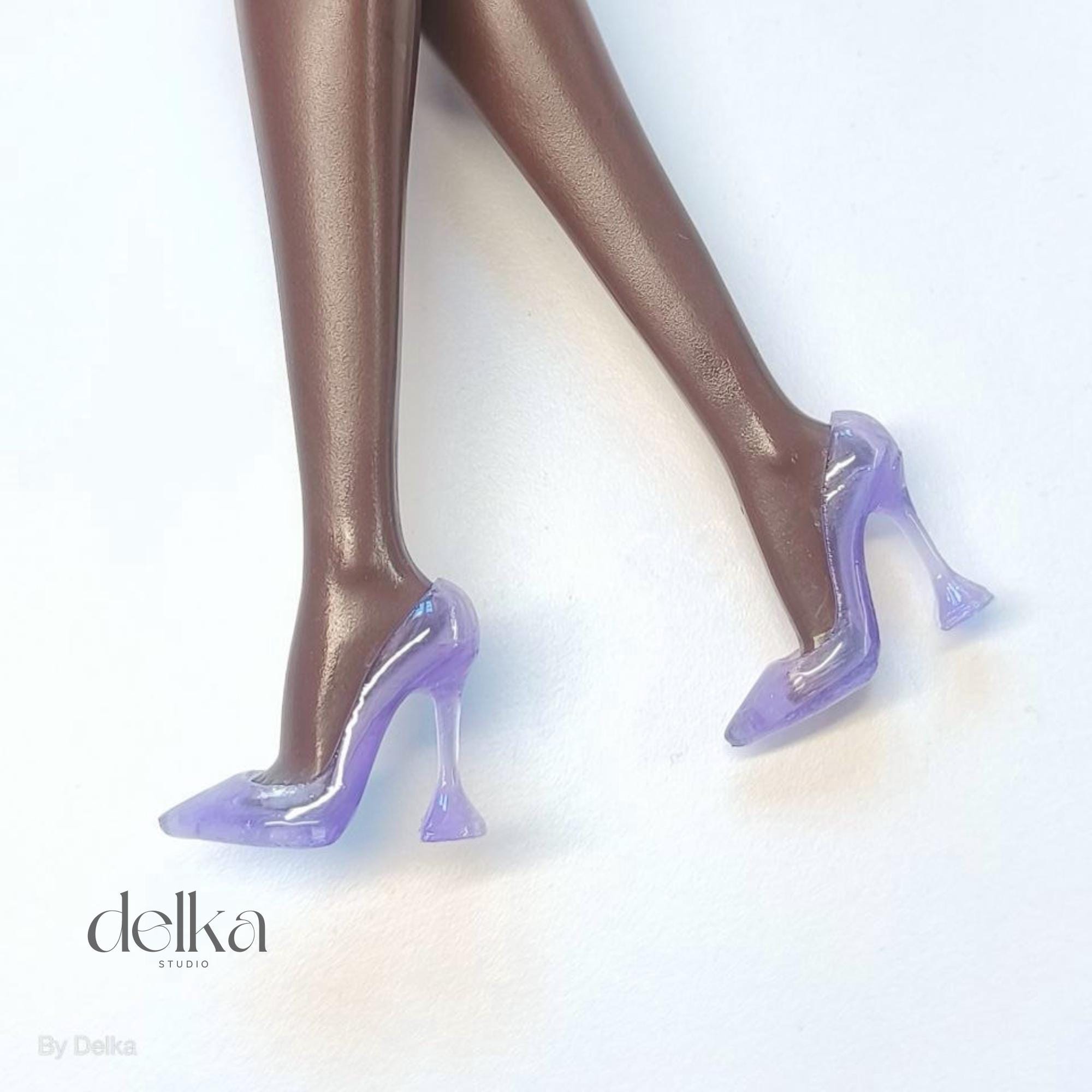 12 inch Stiletto Heels for Fashion Doll, 1/6 Scale shoes for dolls