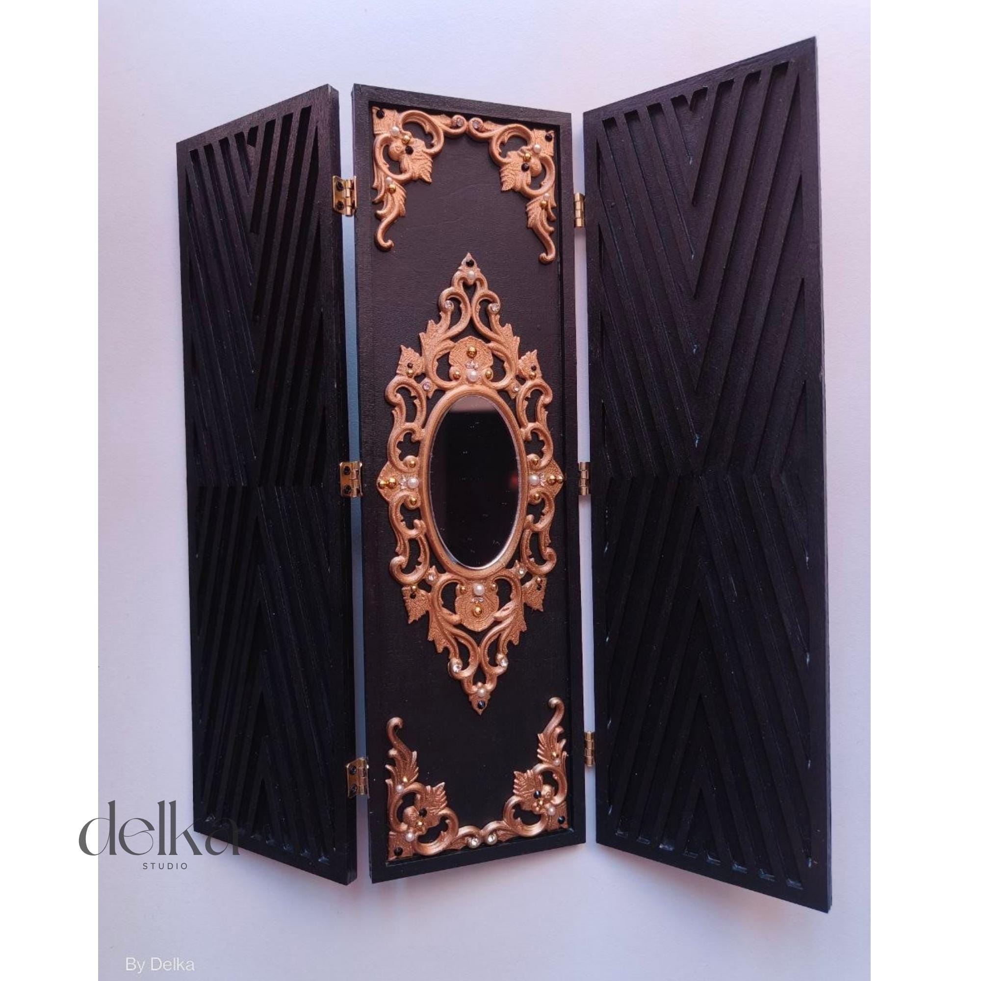 12 inch screen for dolls, 1/6 scale screen for fashion dolls, miniature screen for dollhouses