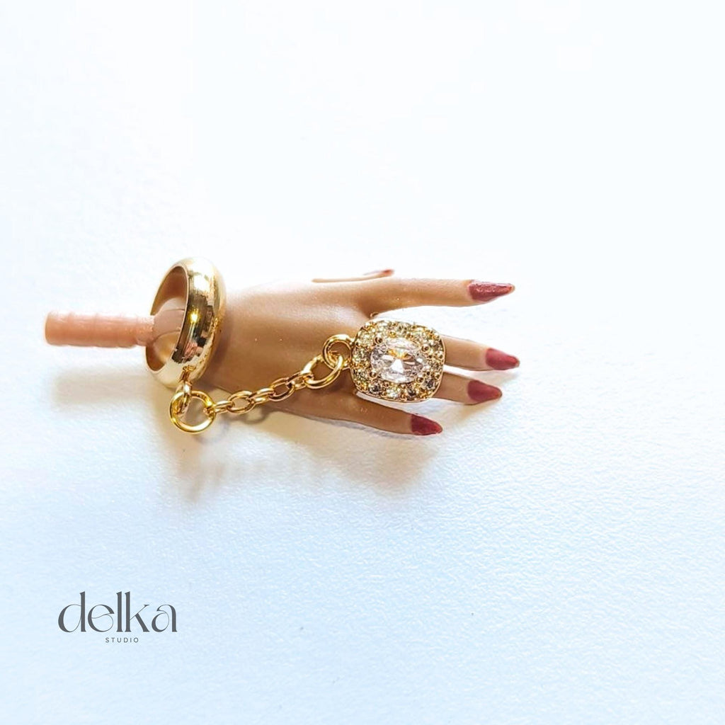 Fashion Doll Ring Bracelet, 1/6 Scale Fashion Royalty Accessories