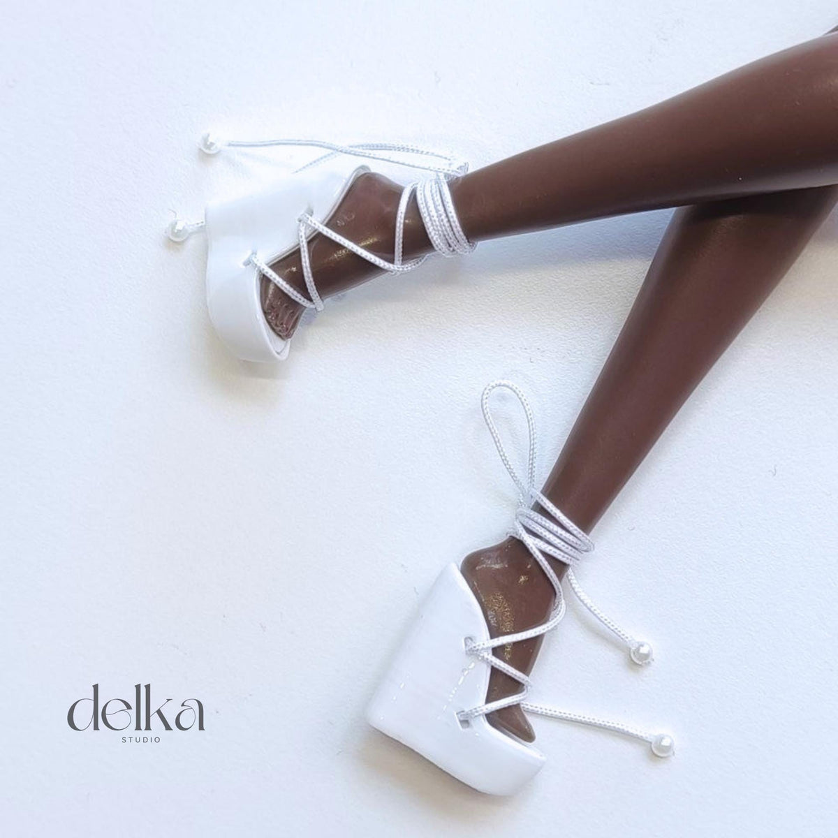 Wedge sandals for Fashion Dolls, 1/6 scale shoes for dolls